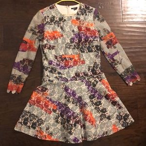 Anthropologie floral dress